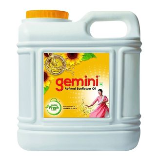 Gemini Refined Sunflower Oil : 13.65 kg