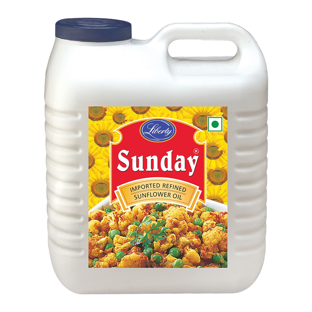 Sunday Refined Sunflower Oil : 13.57 kg
