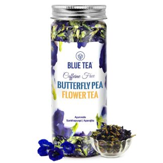 Blue Tea Caffeine Free Butterfly Pea Flower Tea : 30 g