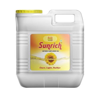 Sunrich Refined Sunflower Oil : 13.650 kg