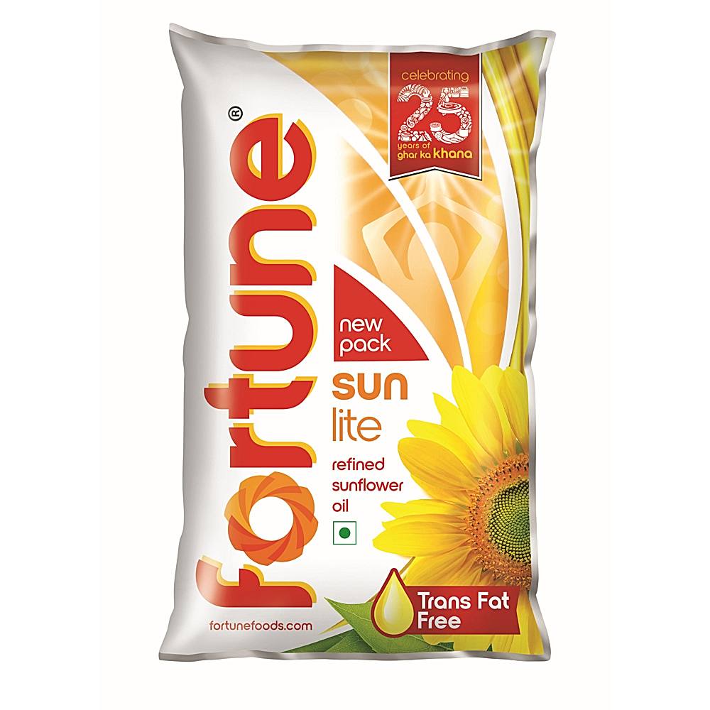 Fortune Sunlite Refined Sunflower Oil : 870 g