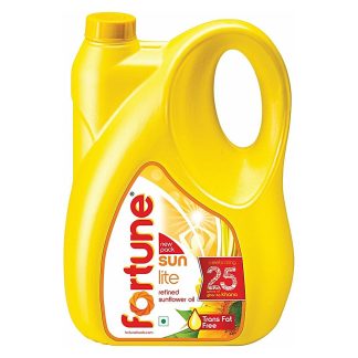 Fortune Sunlite Refined Sunflower Oil : 4.35 kg
