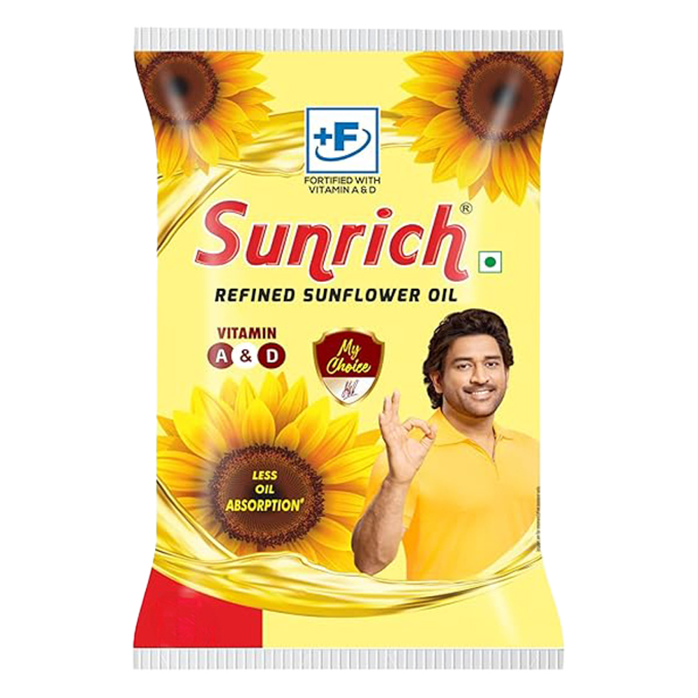 Sunrich Refined Sunflower Oil : 850 g