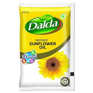 Dalda Refined Sunflower Oil Pouch (1 L) : 910 g